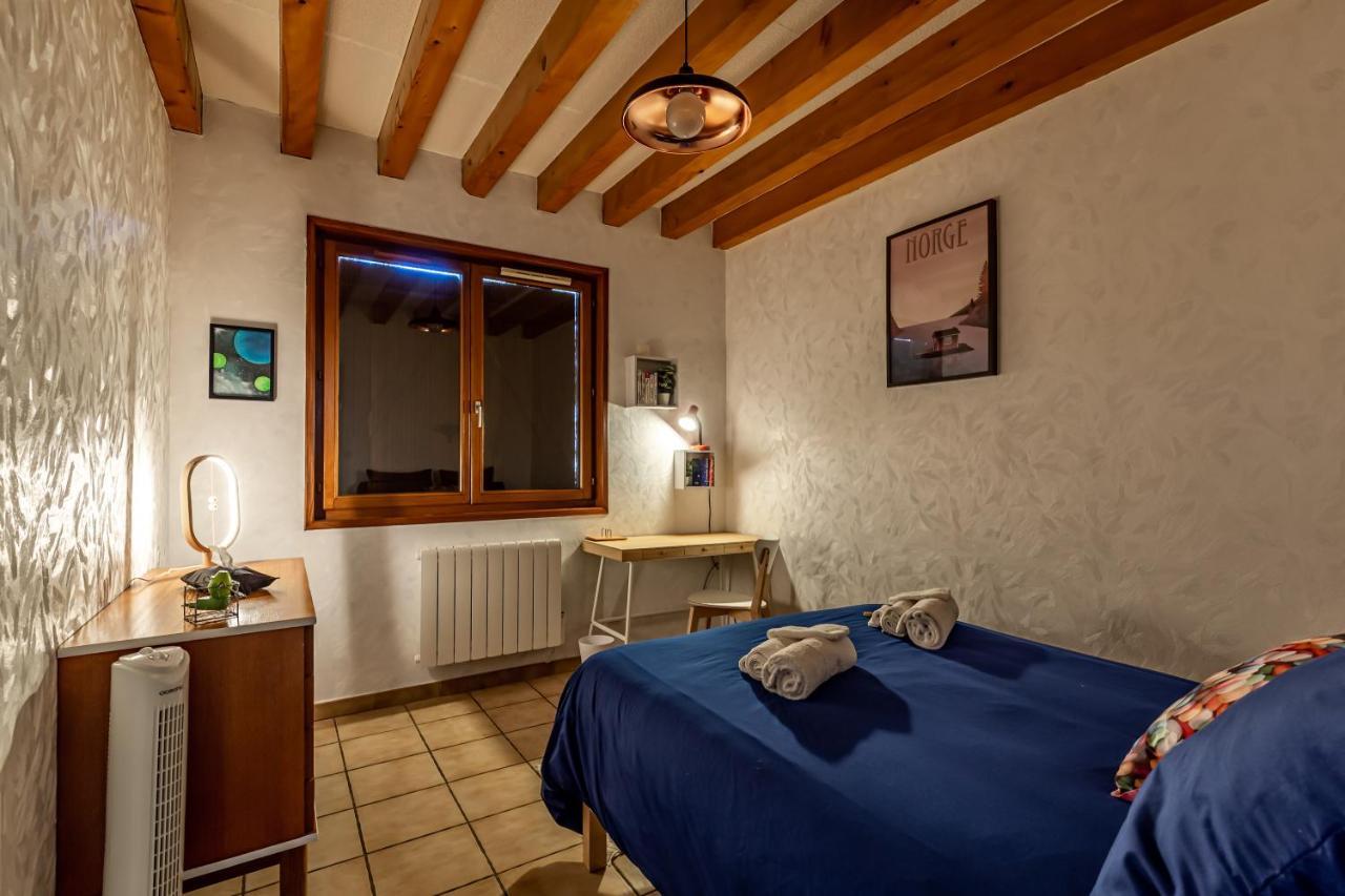 Logement 75M2, Avec Vue, Au Calme, Lyon A 25Km Communay Exterior foto